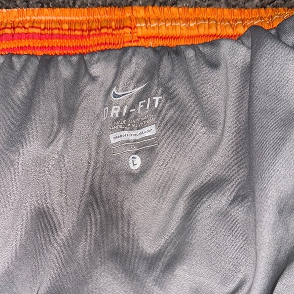 Nike Women's Orange Athletic Shorts - Picture 5 of 5